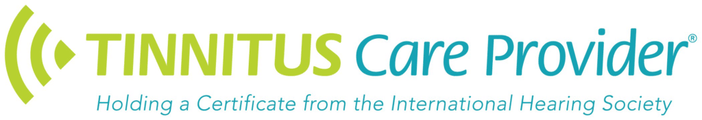 Desirae Martocci, H.I.S. tinnitus certification logo